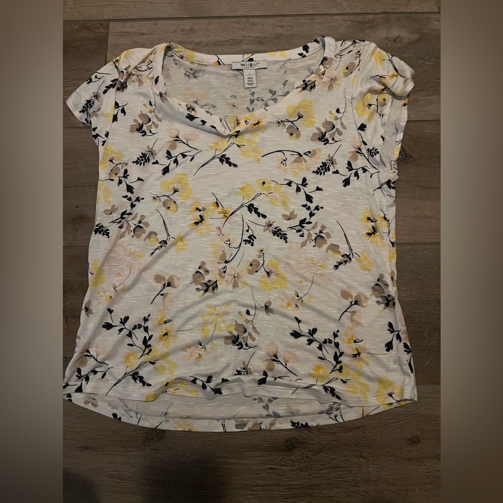 Fun floral shirt